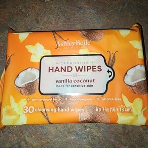 Vanilla Coconut Hand Wipes - Orange